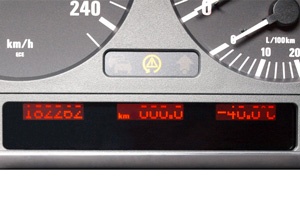BMW 5 E39 - Pixelfehler im Kombiinstrument